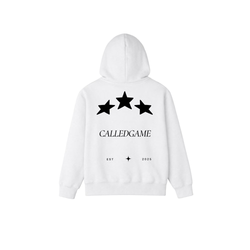 CALLEDGAME ARTIC WHITE HOODIE